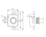 قفل خزانة بحري C6-3