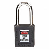 قفل ماستر لوك زينكس؟ قفل أمان حراري من البلاستيك، عرض ١-١/٢ بوصة (٣٨ مم) مع قيد ١-١/٢ بوصة (٣٨ مم)