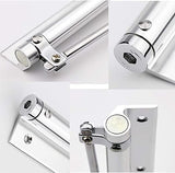 MSM خفيفة الوزن مصنوعة من سبائك الألومنيوم للاستخدام المنزلي، قابلة للتعديل تلقائيًا، مثبتة على السطح، تغلق تلقائيًا، وتغلق الباب