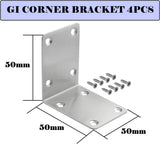 Galvanized L-Shaped Corner Bracket 3/4 INCH