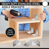 Galvanized L-Shaped Corner Bracket 3/4 INCH