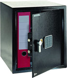 خزنة ييل كبيرة الحجم YSV/390/DB1 مزودة بلوحة مفاتيح رقمية، لون أسود، 350×390 مليمتر، وزن 14 كجم