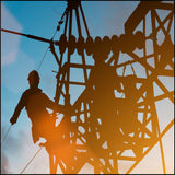 قفازات الجهد العالي 500 فولت Dpl Linepro المعزولة لرجال الخطوط الحمراء