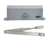 UNION 7770 باب مغلق فضي حتى 80 كجم