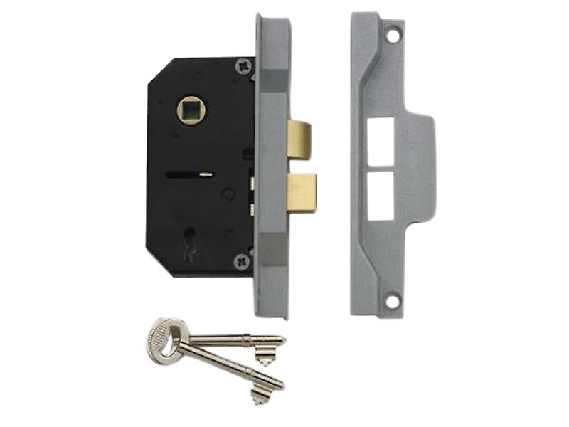 Mortise Lock 2 Lever Rebated