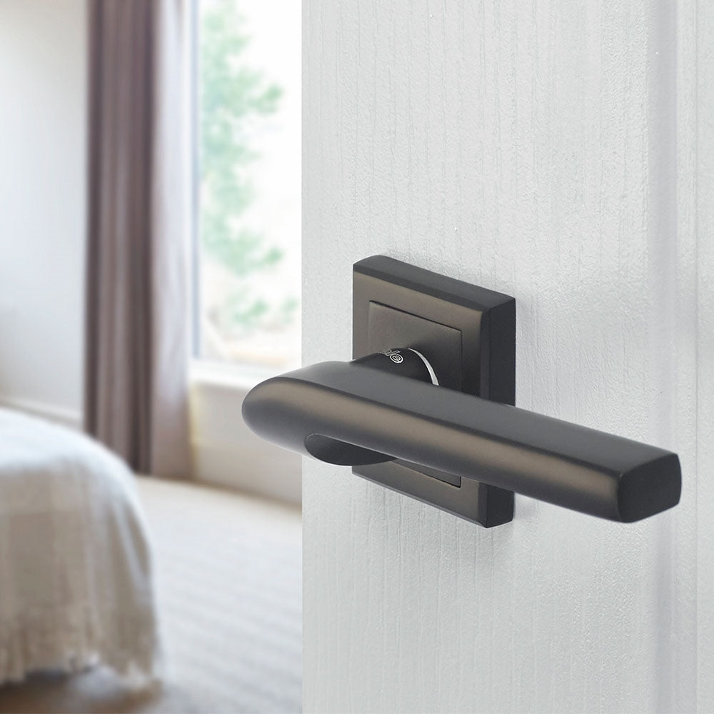 Door Handle Yale Siena Matt Black