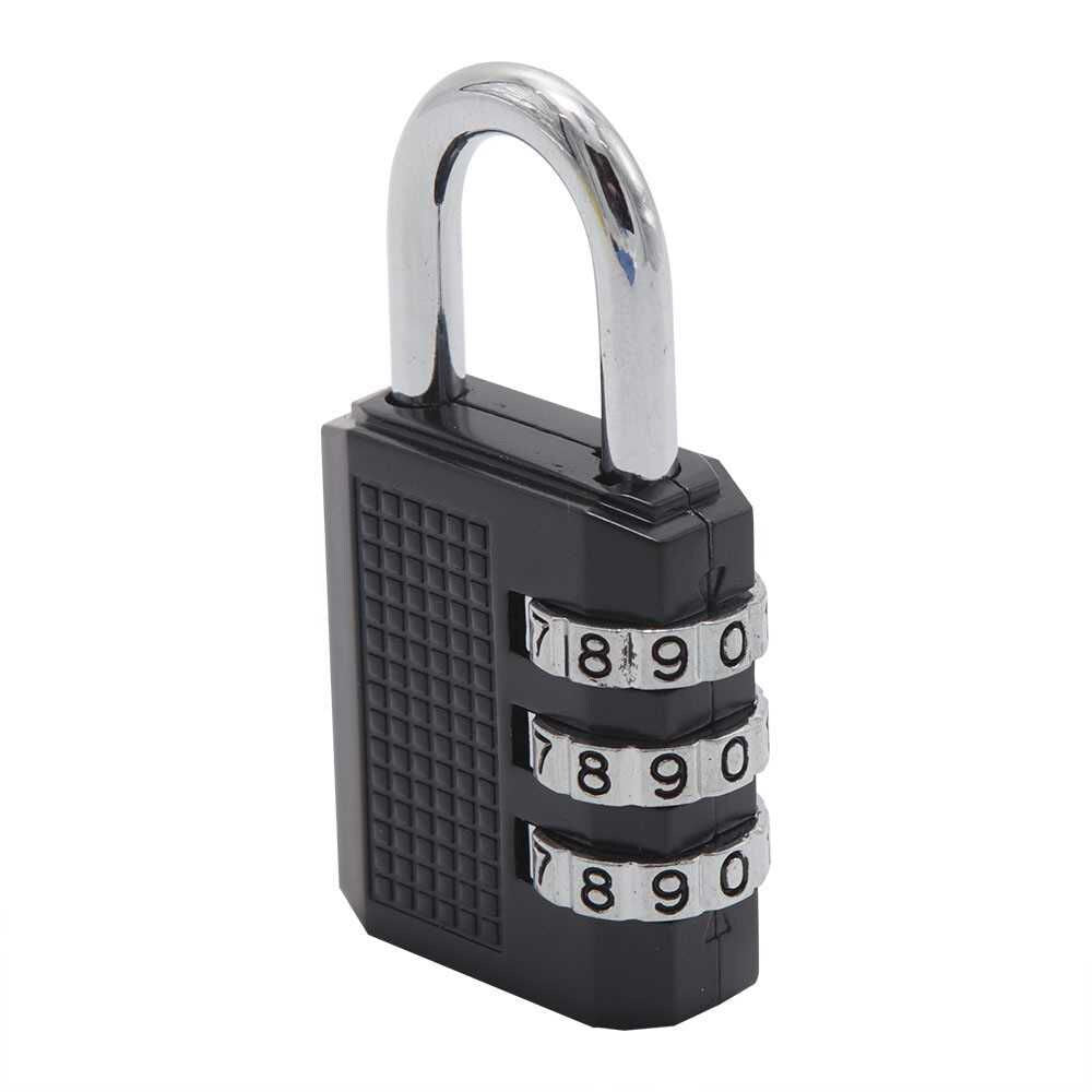 MSM Padlock combination Black TH4
