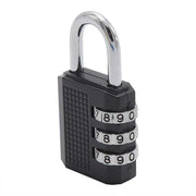 MSM Padlock combination Black TH4
