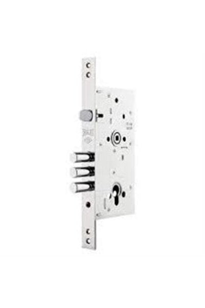 Chrome Color Monoblock Steel Door Lock with Barrel