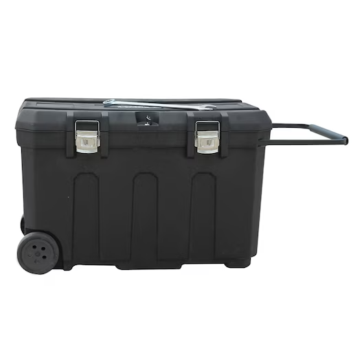 STANLEY  190L MOBILE JOB CHEST WITH METAL LATCHE