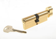 Yale Bathroom Cylinder (Key+Knob) 80mm