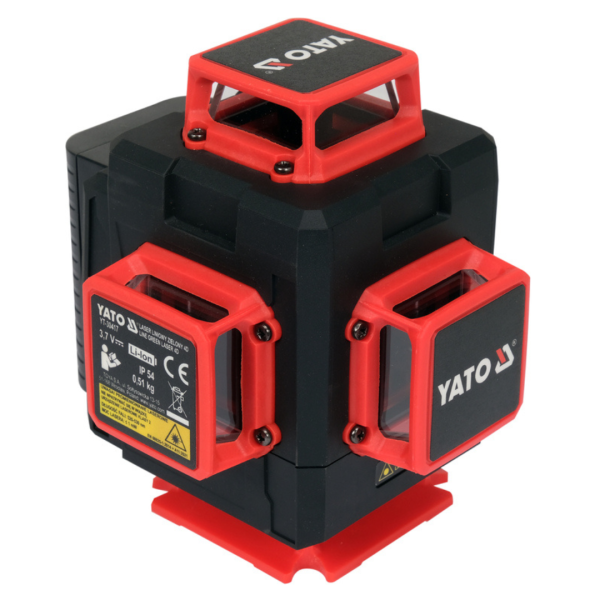 Yato Cross Line Green Laser 4D A+ 16Lines 30m w/Acc. & Case YT-30417