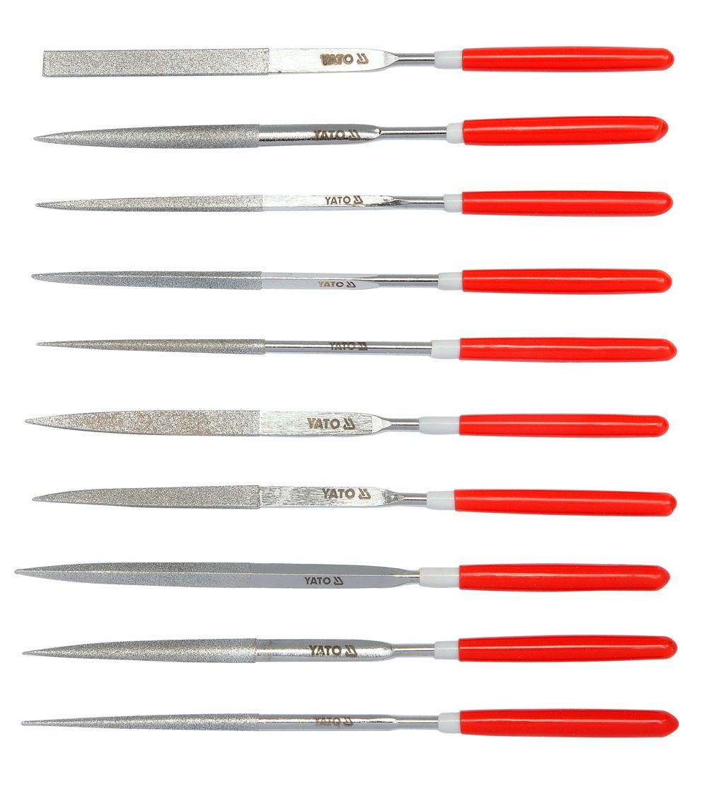 Yato 10Pcs Diamond Needle File Set 3X140X50mm YT-6144