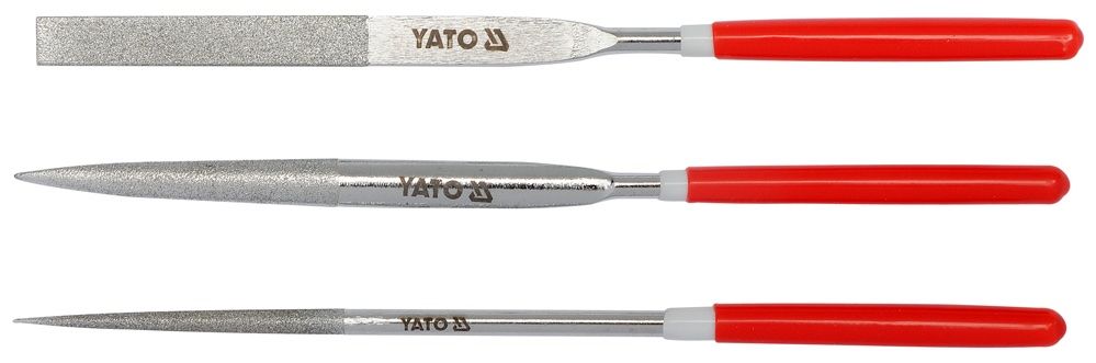 Yato 3Pcs Diamond Needle File Set 4X160X50mm YT-6150