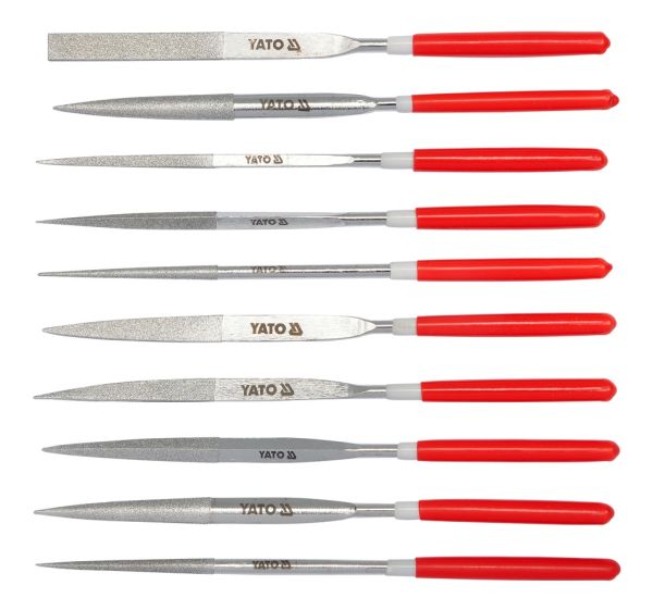 Yato 10Pcs Diamond Needle File Set 4X160X50mm YT-6151