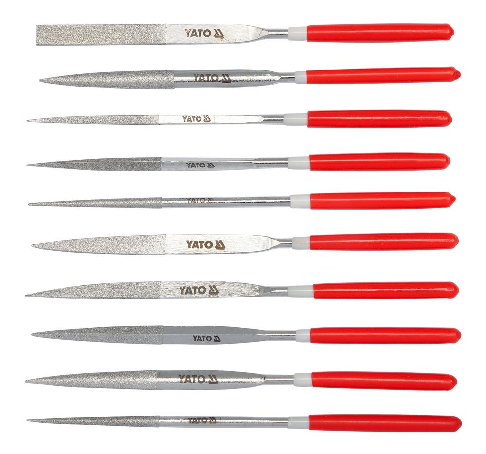 Yato 10Pcs Diamond Needle File Set 4X160X50mm YT-6151