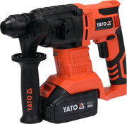 Yato Cordless Rotary Hammer 18V SDS Plus 3.0Ah w/1x3.0Ah Battery BMC Box YT-82770