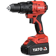 Yato Cordless Impact Drill Driver Brushless 120Nm 18V+2x4Ah Battery+Charger+Cloth Bag YT-8277915