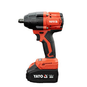 Yato Cordless Impact Wrench Brushless 1/2" 350Nm 18V+2x4Ah Battery+Charger+Cloth Bag YT-8277925