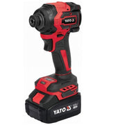 Yato Cordless Impact Screwdriver Brushless 230Nm Hex 6.35mm 18V w/1x4.0Ah Battery & Quick Charger YT-82798