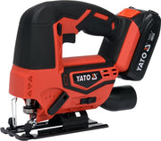 Yato Cordless Jig Saw 18V w/1x2.0Ah Battery & Quick Charger Color Box YT-82822