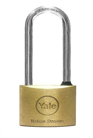 Yale Brass Padlock Long (40mm)15-0110-4066-00-0211 113 series Long Shackle