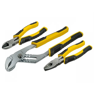 STANLEY DYNAGRIP PLIER 3 PIECE SET
