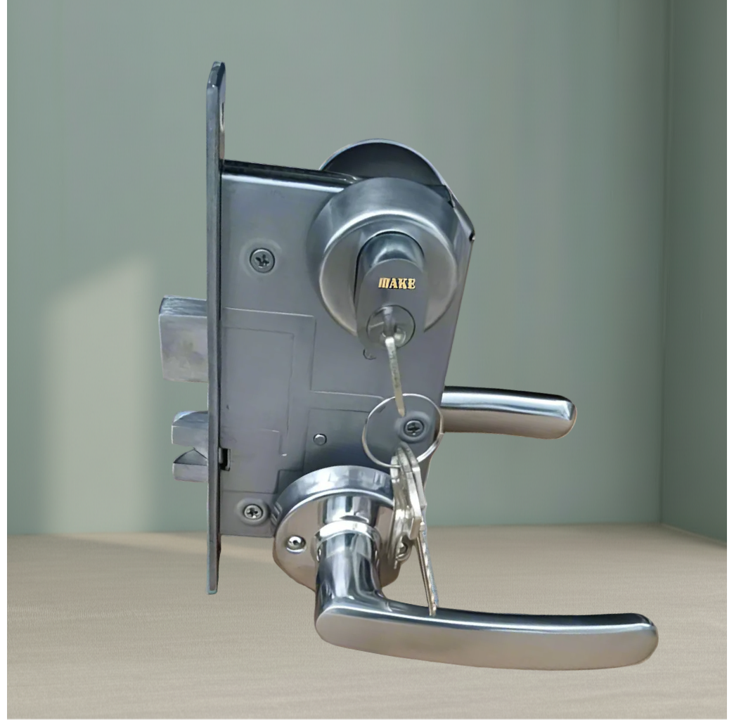 Marine Fire Door Lock AKE C1 OHS-2320 RHO (190MM) 304 S.S.