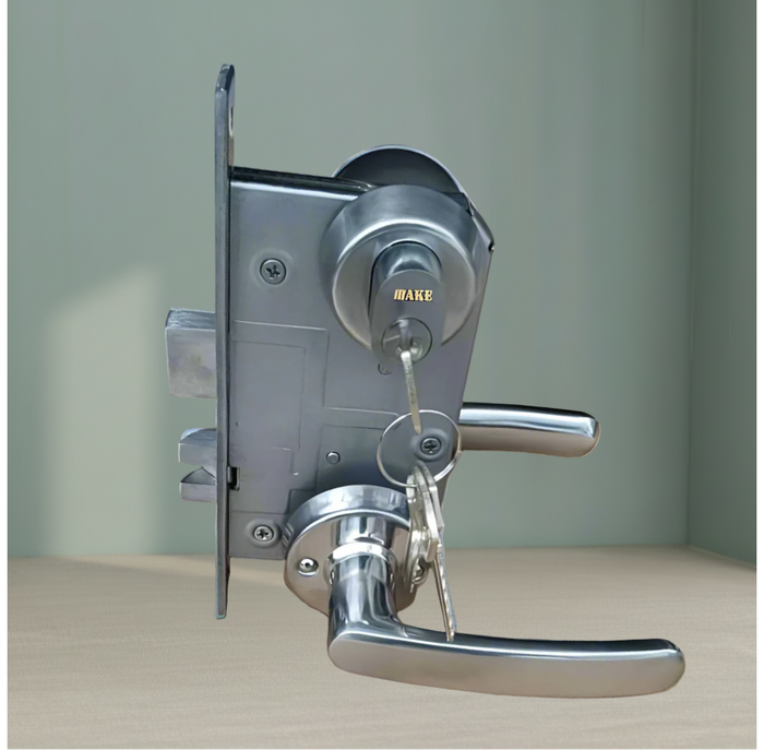 Marine Fire Door Lock AKE C1 OHS-2320 RHO (190MM) 304 S.S.