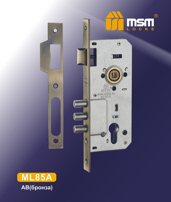 MSM Lock Body 3 Bolt