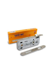 Kale 169 R Wc Interior Door Bathroom Wc Lock 35 mm Oval Nickel 169 Wc