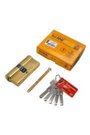 164Bne Ball Barrel Lock Core 68 mm Yellow