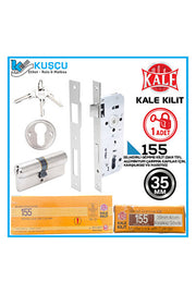 155 35 mm / Roller Mortise (Narrow Type) Lock + 164 Gnc-62 mm Barrel Nickel