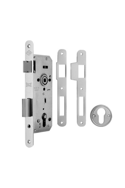 Kale 152 R 45 Cylinder Circle Lock Oval Chrome 18