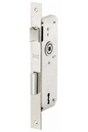 40mm Nickel Extra Recessed Door Clamp - Single Key Deli