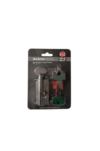 Kale 164 Btsm Ball Trap Latch Anthracite Cylinder 68mm Special Series