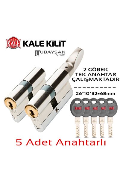 Kale 264 Cec 68 mm Barel 2-Piece Set Steel Supply 5 Switch Buckle