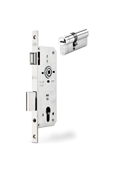 Kale 152-R Cylinder Mortise Lock 40 mm Nickel