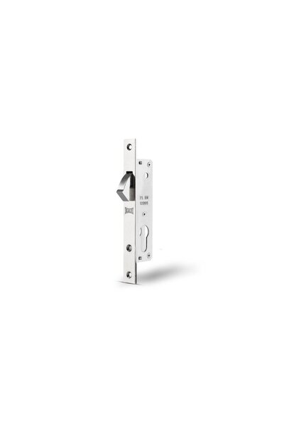 Kale 201 Hook Mortise Lock with Sliding Cylinder 20 mm Nickel