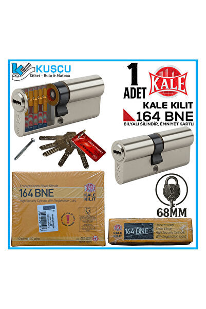 164 Bne 68 mm Nickel Ball Cylinder - with Safety Card
