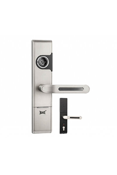 Castle Card Lock 60mm Satin Left