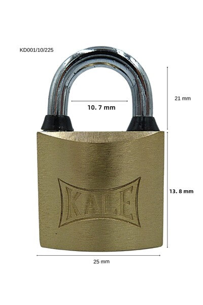 Kale Padlock Yellow 20 Mm