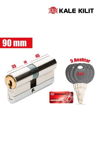 90mm Nickel Cylinder - Encrypted by Castle Tube (35-10-45)