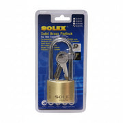 Solex Solid Brass Padlock SL 99 50mm