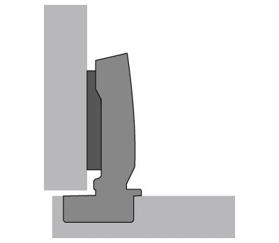 Hettich 110? Soft Close Hinge - Overlay B-Type 9071206