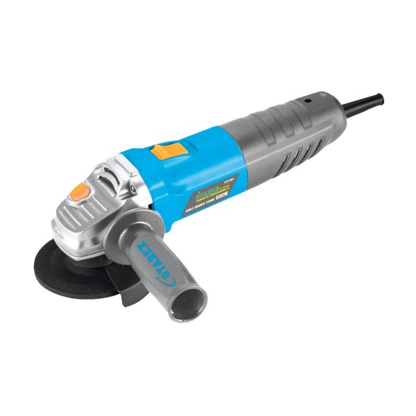 Starex Angle Grinder 115mm 600W with Disc D/Color Handle 3Pin Blue/Grey ST27104