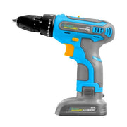 Starex Cordless Drill 14.4V Torque 26nm,Li-ion Battery, Quick Charger, Extra Battery in Blow Case Blue/Grey ST27111