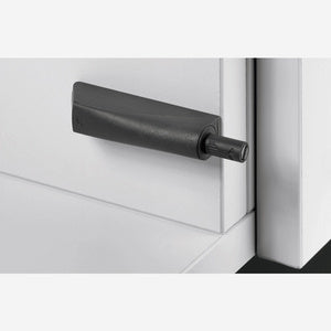 Hettich ادفع لفتح المغناطيس، للتثبيت، مسافة قصيرة، أنثراسايت 9089629