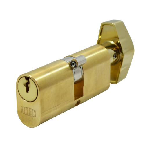 UNION 2X13 Oval Key & Turn Cylinder 74mm