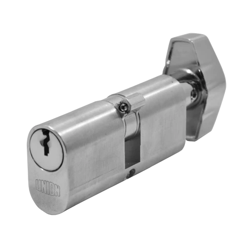 UNION 2X13 Oval Key & Turn Cylinder 74mm